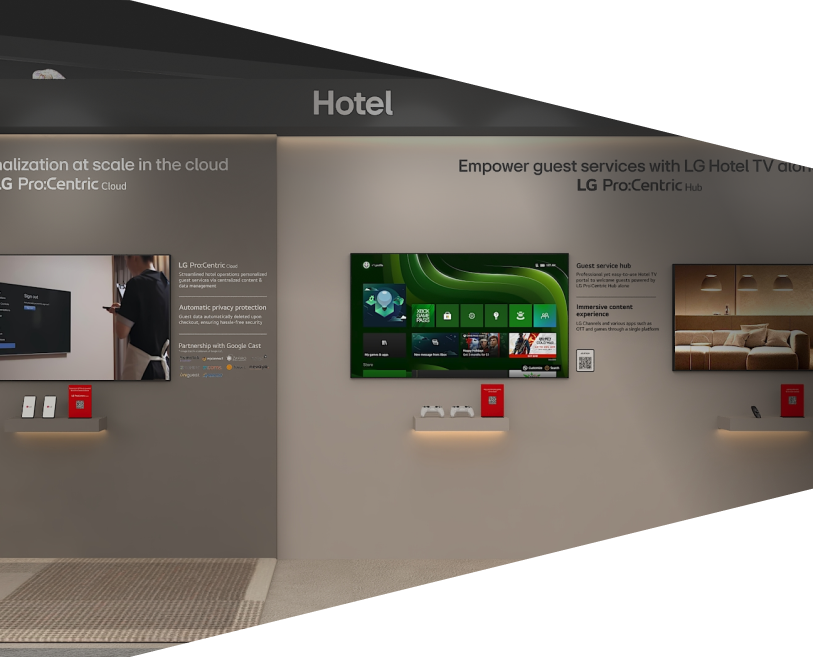 Hotel zone Booth info