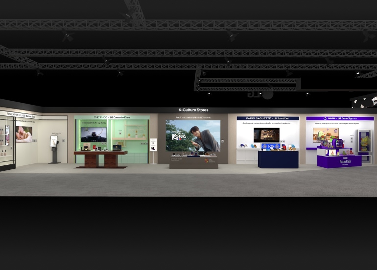 K-Culture Stores booth